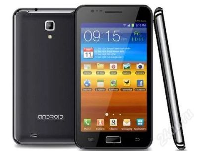 Лот: 1865913. Фото: 1. I9220 5,0" AMOLED MTK 6575 1GHZ... Смартфоны