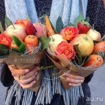 Лот: 9038854. Фото: 1. Букет "Яблочно морковный фреш... Подарки на 8 марта