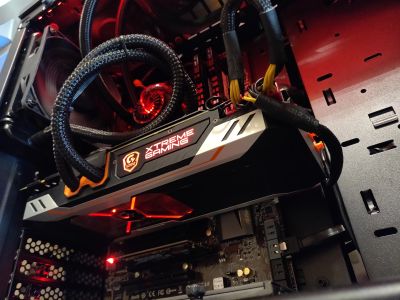 Лот: 12273817. Фото: 1. Gigabyte GTX 1080 Xtreme Gaming... Видеокарты