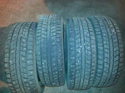 Лот: 4432664. Фото: 1. Dunlop 185/70 r14 winter ice 01. Шины