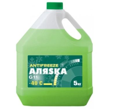 Лот: 8792959. Фото: 1. Антифриз зеленый АляSка Аляска... Масла, жидкости
