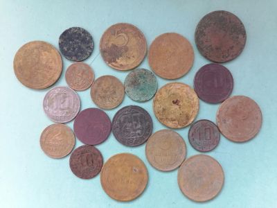 Лот: 25768512. Фото: 1. Монеты ранние советы. Копанина... Наборы монет