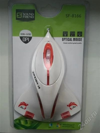 Лот: 2564938. Фото: 1. мышь - самолет sound friend sf-8166... Клавиатуры и мыши