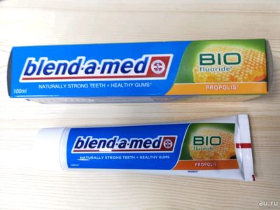 Лот: 13386752. Фото: 1. blend-a-med прополис. Уход за полостью рта