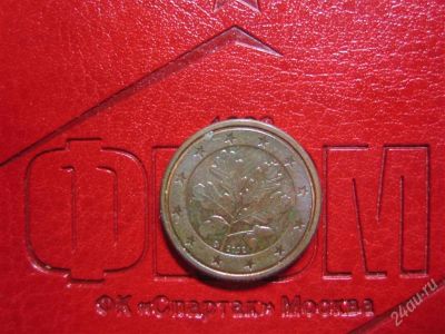 Лот: 2642235. Фото: 1. 5 евроцентов, германия. 2002г... Германия и Австрия