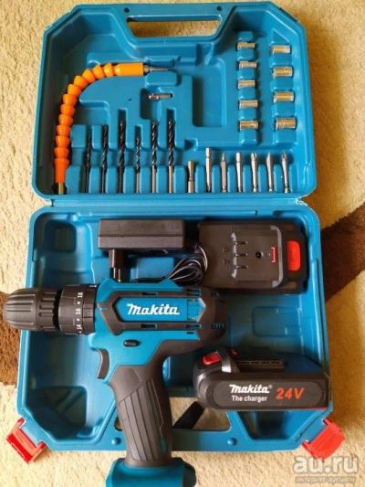 Лот: 16071536. Фото: 1. Шуруповерт Makita 550 DWE (24v... Электроинструмент