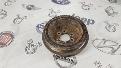 Лот: 23591196. Фото: 1. Шкив коленвала Mazda 626 F2 F202-11-401. Двигатель и элементы двигателя