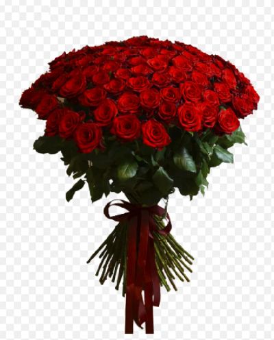Лот: 16090067. Фото: 1. Букет из 101 розы!!. Свежие цветы