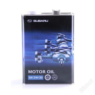 Лот: 2116622. Фото: 1. SUBARU Motor Oil 5W30 SM (4л... Масла, жидкости