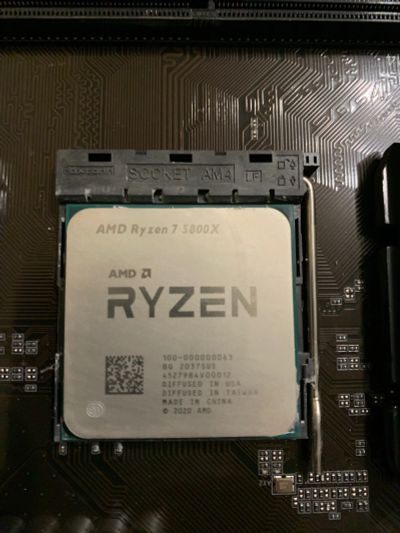 Лот: 18310332. Фото: 1. Процессор AMD Ryzen 7 5800x... Процессоры