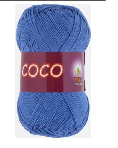 Лот: 19078413. Фото: 1. Пряжа Vita Coco (вита коко) цвет... Ткани, нитки, пряжа