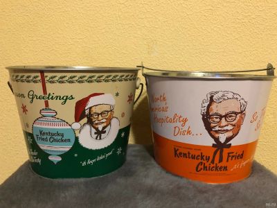 Лот: 13862057. Фото: 1. 2 ведра для KFC скидка -30% на... Разное