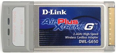 Лот: 7170218. Фото: 1. WiFi адаптер D-Link DWL-G650 pcmcia. WiFi, Bluetooth адаптеры