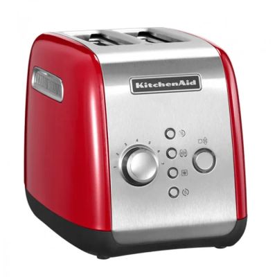 Лот: 24295299. Фото: 1. Тостер KitchenAid, красный, 5KMT221EER. Кухонная