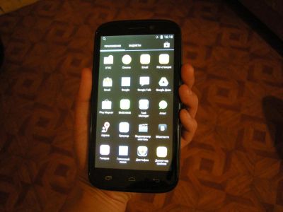 Лот: 3226440. Фото: 1. DNS S5301Q 5.3" 4Gb Black 4х1... Смартфоны