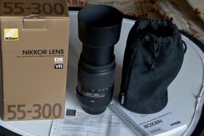 Лот: 8347308. Фото: 1. Nikon 55-300mm f/4.5-5.6G ED DX... Объективы