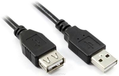 Лот: 4451663. Фото: 1. Удлинитель USB 2.0 AmAf 1,8м 10125. Шлейфы, кабели, переходники