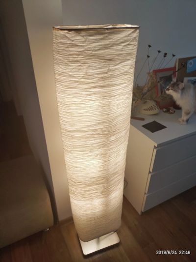 Лот: 13965057. Фото: 1. Торшер (светильник) IKEA бумажный. Другое освещение