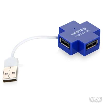 Лот: 13367612. Фото: 1. Разветвитель (USB HUB) Smartbuy... USB хабы