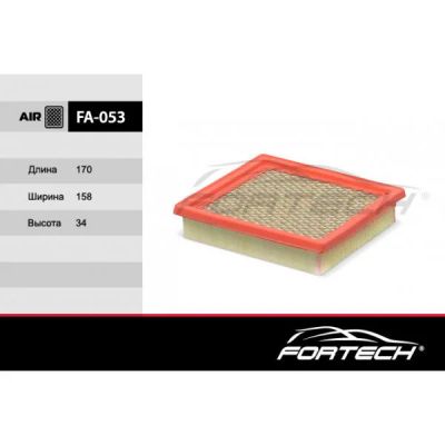 Лот: 16114842. Фото: 1. FA-053 FORTECH Ф\ возд\16546AX600... Другое (автозапчасти)