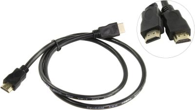 Лот: 20036016. Фото: 1. Кабель HDMI(m) - HDMI(m) 1.0м... Шлейфы, кабели, переходники