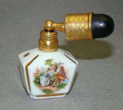 Лот: 11447972. Фото: 1. V.B. Limoges пульверизатор винтажный... Другое (антиквариат)