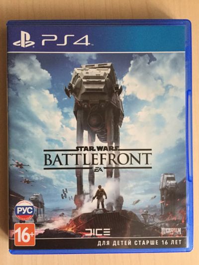 Лот: 11656800. Фото: 1. Star Wars Battlefront диск PS4. Игры для консолей