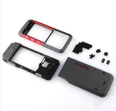 Лот: 1114118. Фото: 1. Корпус Nokia 5310 red красный. Корпуса, клавиатуры, кнопки