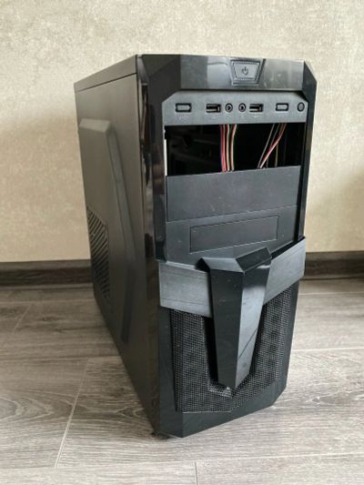 Лот: 16037848. Фото: 1. ATX Корпус Accord P-25B черный. Корпуса, блоки питания