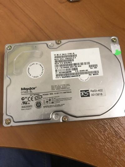 Лот: 16205650. Фото: 1. Жесткий диск 60 ГБ. Жёсткие диски (HDD)