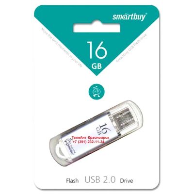 Лот: 8865016. Фото: 1. Флешка 16 Гб SmartBuy V-cut... USB-флеш карты