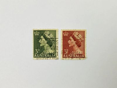 Лот: 23963765. Фото: 1. Королева Елизавета II. Неполная... Марки
