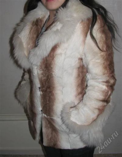 Лот: 838645. Фото: 1. Шубка из козы б/у мягкая и красивая... Верхняя одежда