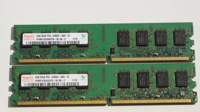 Лот: 5409285. Фото: 1. Оперативная память DDR 2 Hynix... Оперативная память