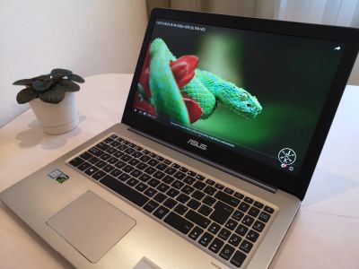 Лот: 14798687. Фото: 1. Игровой ноутбук Asus n580vd i7-7700hq... Ноутбуки