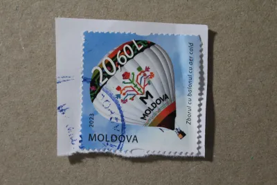 Лот: 25882905. Фото: 1. Марки с конвертов. Молдова. С... Марки