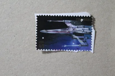 Лот: 25882910. Фото: 1. Марки с конвертов. США. С рубля... Марки