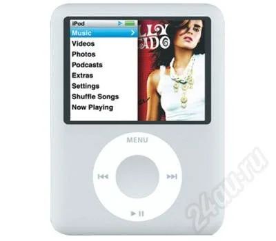 Лот: 37937. Фото: 1. Original iPod nano 4GB White. Красноярск