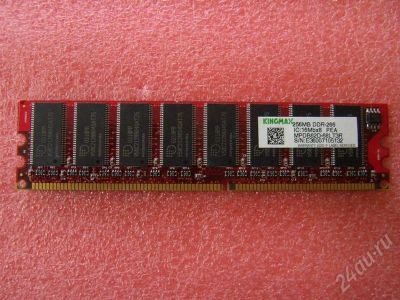 Лот: 706819. Фото: 1. Kingmax 256 MB DDR-266 SDRAM... Оперативная память