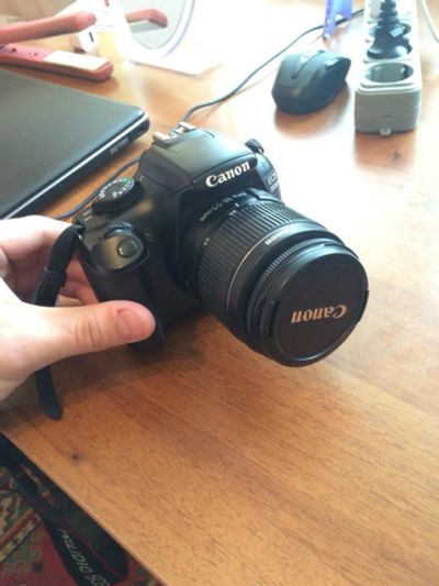 Лот: 7166372. Фото: 1. Canon EOS 1100D Kit. Цифровые зеркальные