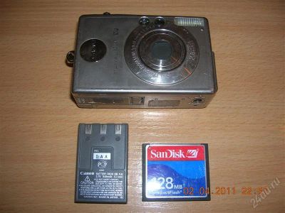 Лот: 873717. Фото: 1. Цифровой фотоаппарат Canon Digital... Цифровые компактные
