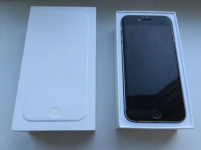Лот: 13957301. Фото: 1. Apple iPhone 6 16GB Space Gray. Смартфоны