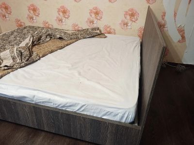 Лот: 24356463. Фото: 1. Кровать и матрас. Кровати