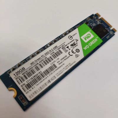 Лот: 20661754. Фото: 1. Диск SSD M.2 Type 120GB WD WDS120G1G0B-00RC30... SSD-накопители