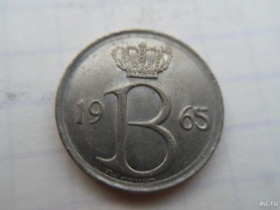 Лот: 8571666. Фото: 1. Бельгия 25 сантимов 1965 Надпись... Европа
