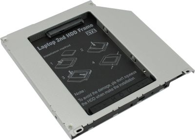 Лот: 18318917. Фото: 1. Адаптер для HDD/SSD на DVD привод... Приводы CD, DVD, BR, FDD