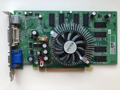 Лот: 24929638. Фото: 1. PCI-E 128Mb Leadtek GeForce 6600... Видеокарты