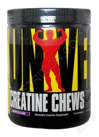 Лот: 2326515. Фото: 1. Creatine Chews Universal Nutrition... Спортивное питание, витамины