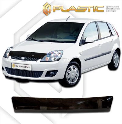 Лот: 13002051. Фото: 1. Дефлектор капота FORD Fiesta 2002-2008г. Детали тюнинга