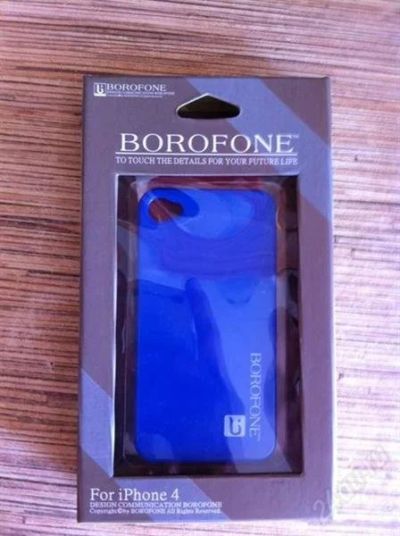 Лот: 2951783. Фото: 1. Продам чехол для IPhone 4 , Синий. Чехлы, бамперы